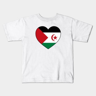 Heart - Western Sahara Kids T-Shirt